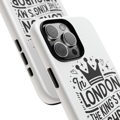 London's Neighbour Phone Case | Royalty Design for Travelers, Gifts for Friends, British Souvenir, Phone Accessory, Stylish Protection