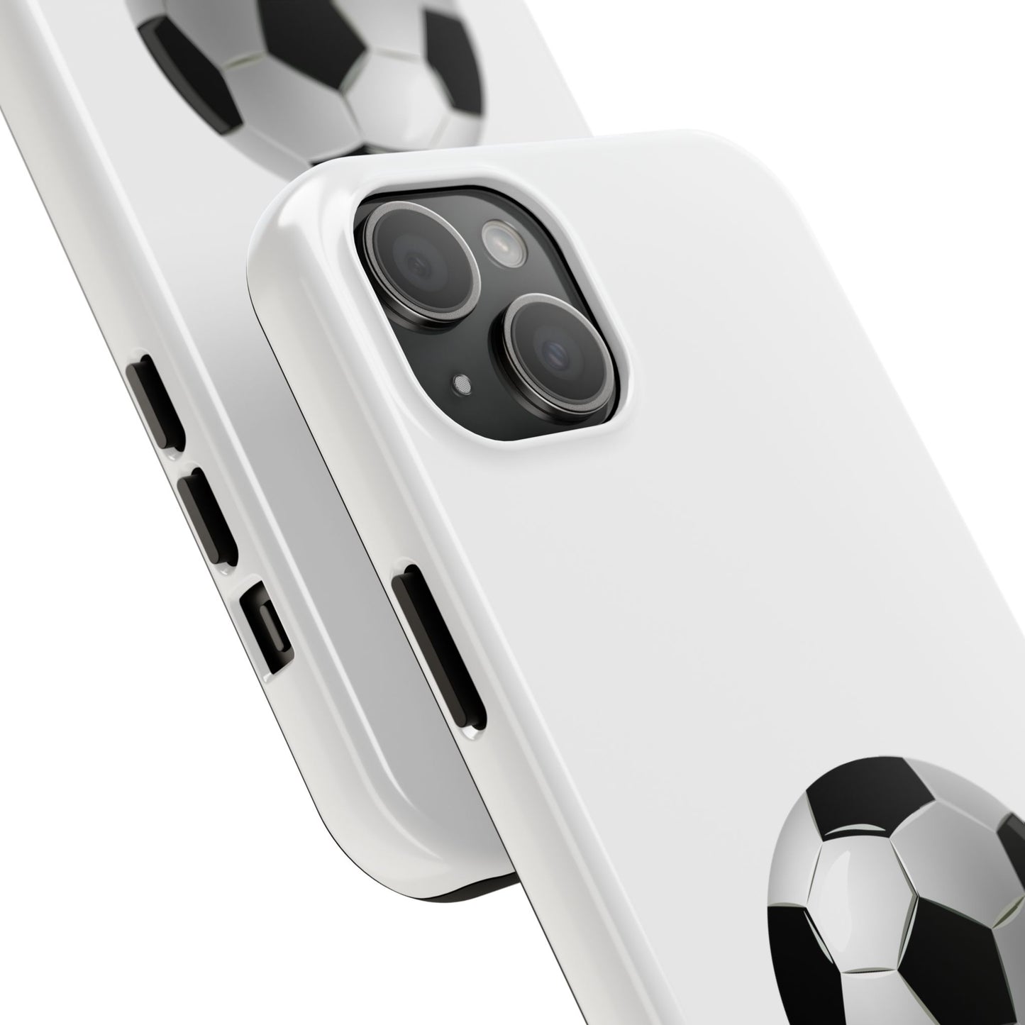 Soccer Ball Phone Case - Durable Tough Protector, Sports Lover Gift, Football Case, Custom Phone Cover, Gift for Him/Her