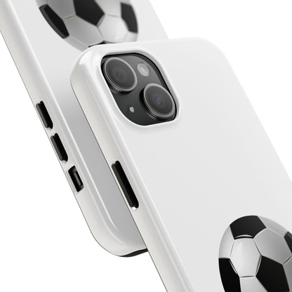 Soccer Ball Phone Case - Durable Tough Protector, Sports Lover Gift, Football Case, Custom Phone Cover, Gift for Him/Her