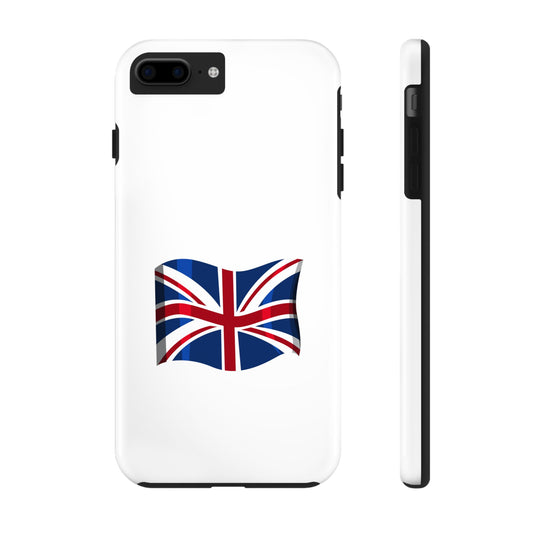 British Flag Tough Phone Case, Durable Phone Cover, Union Jack Case, Gift for UK Lovers, Stylish Phone Protector