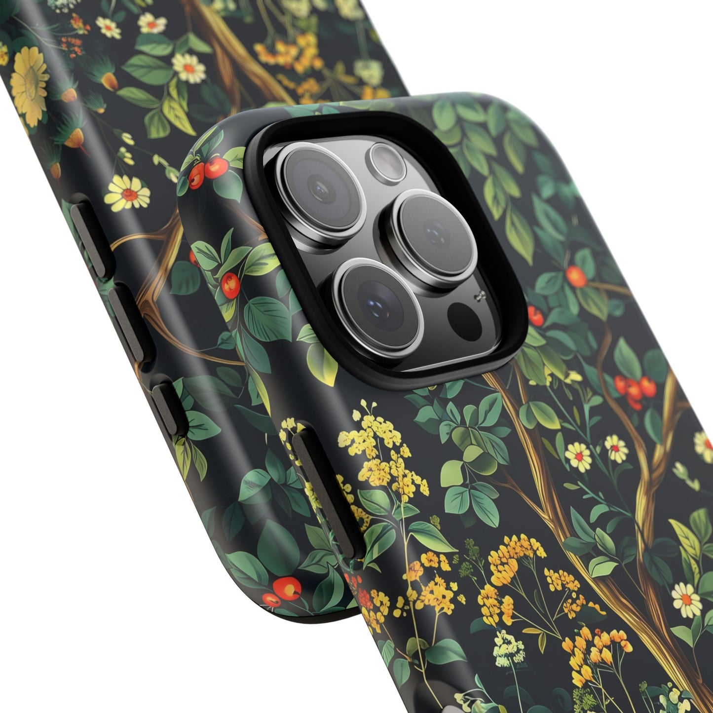 Floral Phone Case - Tough Cases, Colorful Nature Design, Gift for Flower Lovers, Phone Accessory, Unique Cell Phone Cover