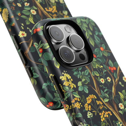 Floral Phone Case - Tough Cases, Colorful Nature Design, Gift for Flower Lovers, Phone Accessory, Unique Cell Phone Cover