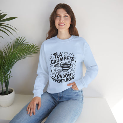 Unisex Heavy Blend™ Crewneck Sweatshirt - London's Cozy Adventures