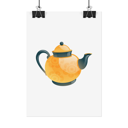 Vintage Tea Pot Rolled Posters