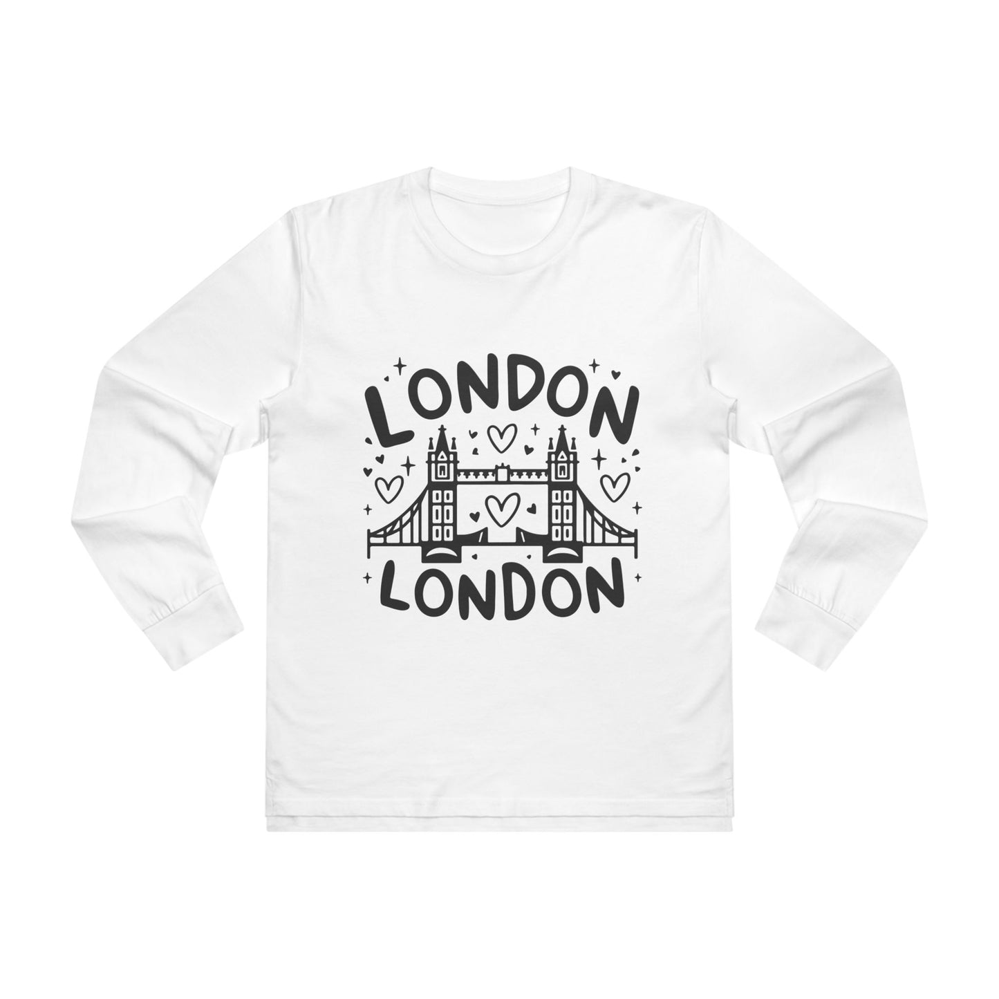 Men’s Base Longsleeve Tee - Love London