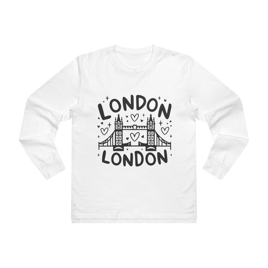 Men’s Base Longsleeve Tee - Love London