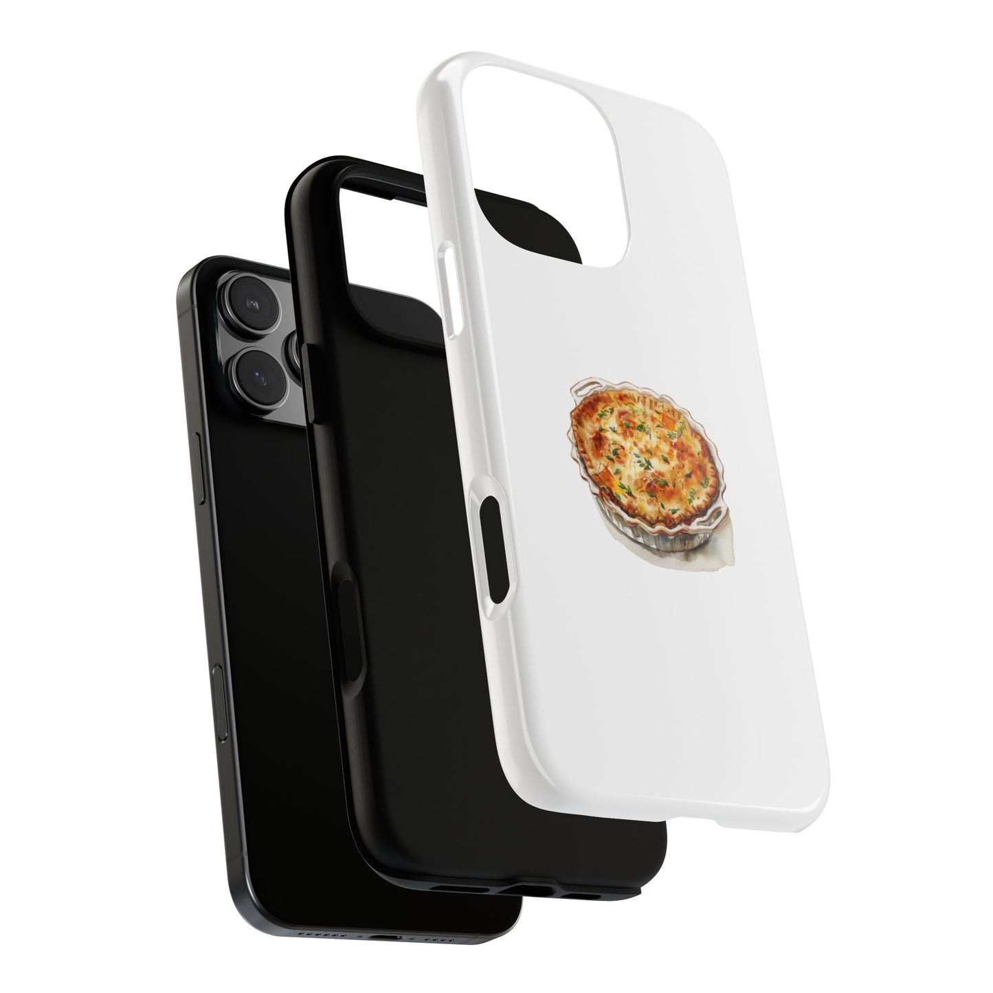 Quiche Lover's Phone Case - Stylish Tough Cases for Foodies