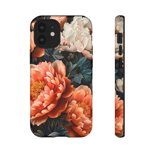 Floral Phone Case - Tough Cases, Durable Cover, Flower Design, Unique Gift, Phone Accessories
