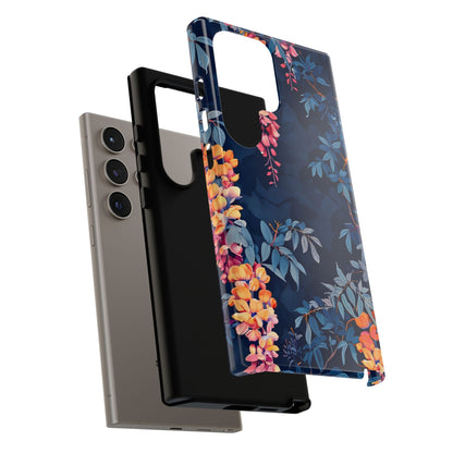 Floral iPhone Case, Tough Phone Cover, Gift for Her, Nature Lover Accessory, Spring Decor, Unique Floral Design