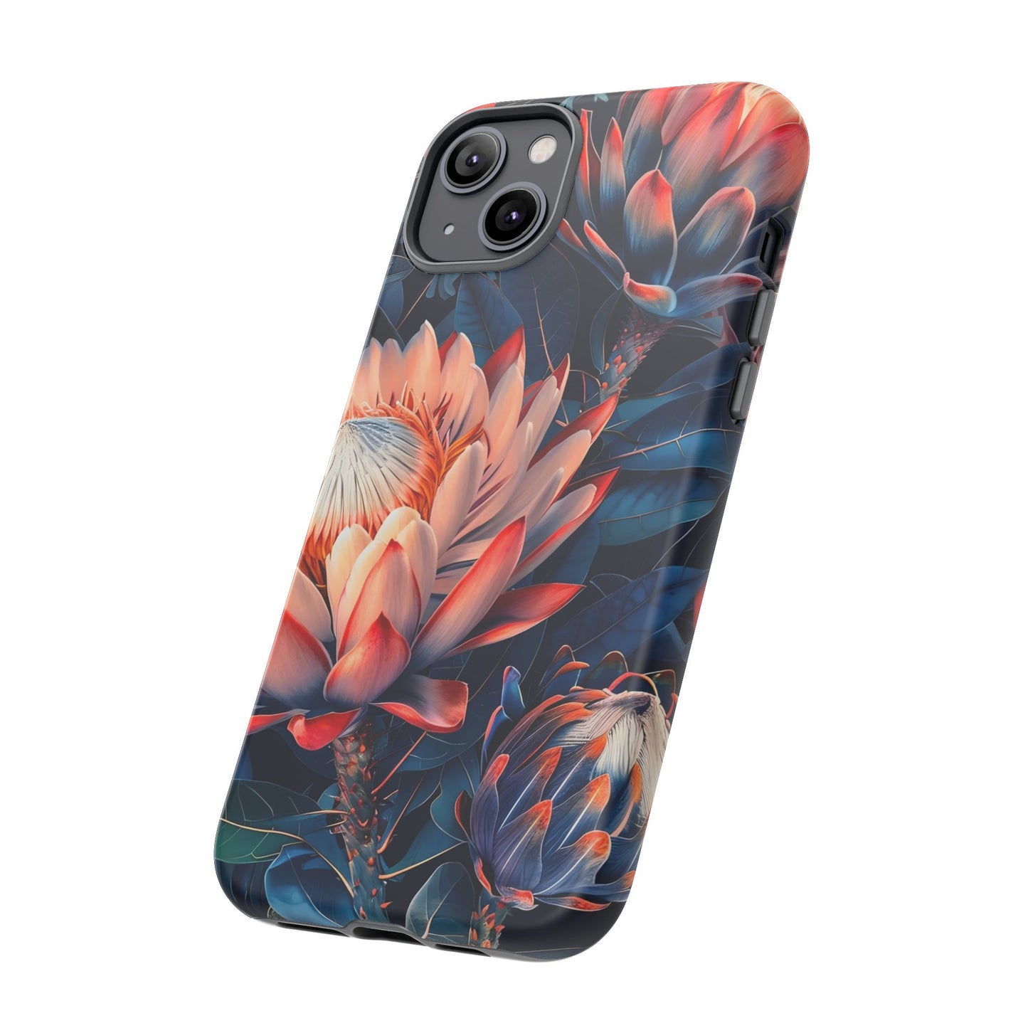 Floral Phone Case | Tough Cases, Floral Design, Phone Accessory, Gift for Her, Customizable Case, Nature Lover Gift