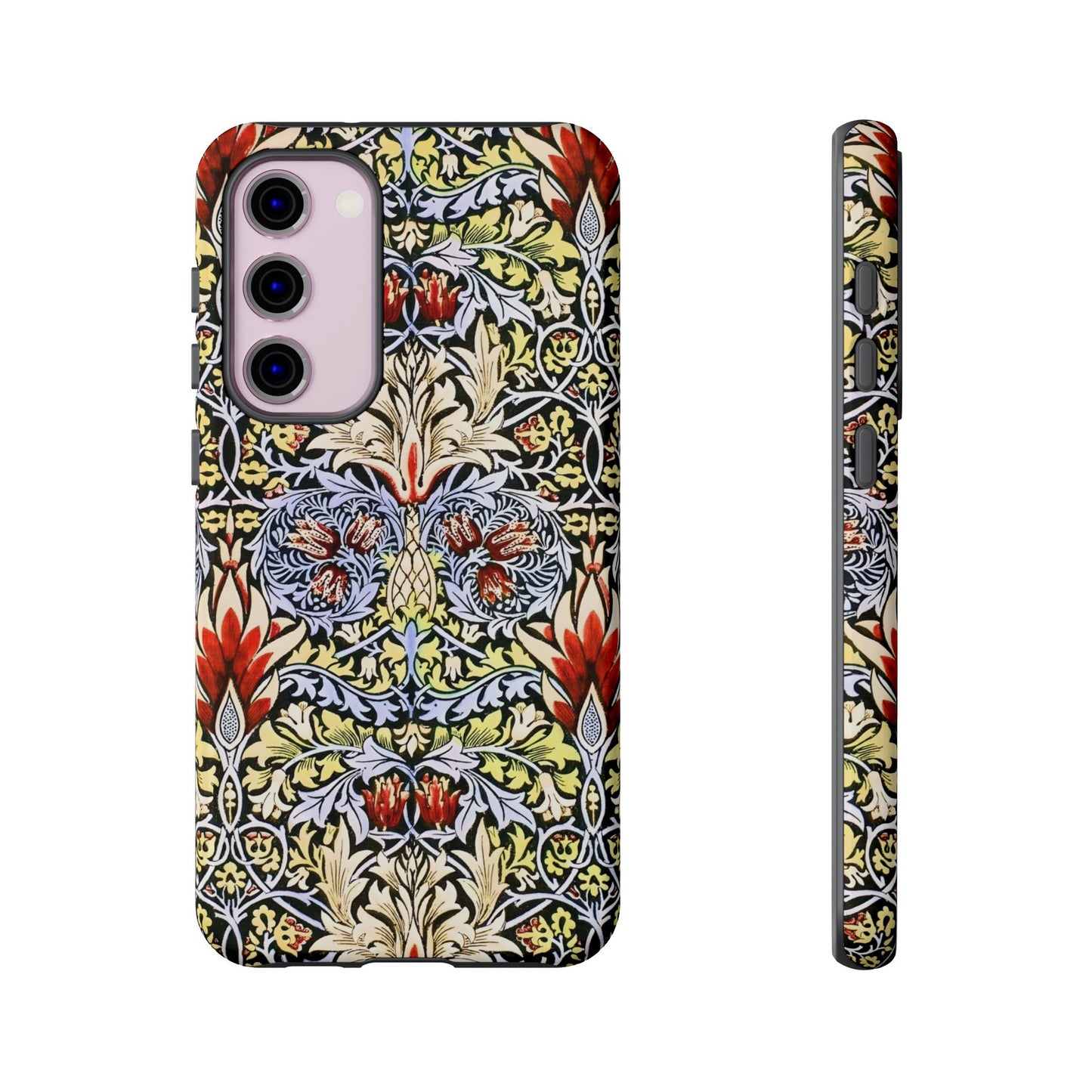 Stylish Phone Case - Floral Design, Tough Cases, Gift for Her, Phone Accessories, Trendy Tech, Unique Cell Phone Cover