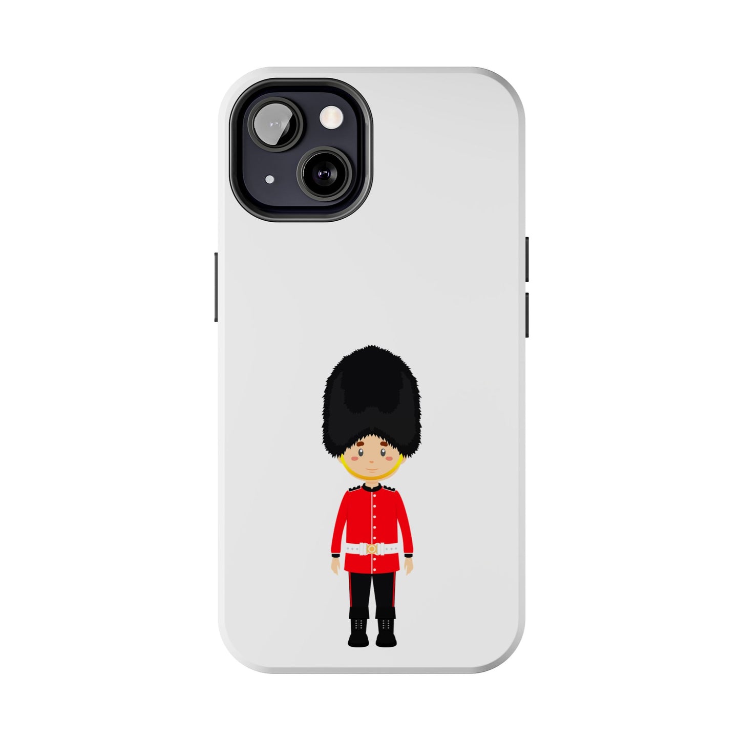 Guarding Style Tough Phone Cases, London Guard Design, Durable Phone Protection, Gift for Travelers, Unique Cell Phone Covers