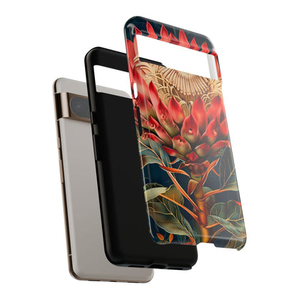 Tough Cases: Vibrant Floral Phone Case, Tough Phone Covers, Floral Art Cases, Nature Design Accessories, Gift for Nature Lovers
