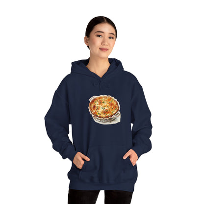 Unisex Heavy Blend™ Hooded Sweatshirt - Savor the Majesty - Iconic British Royal Foods