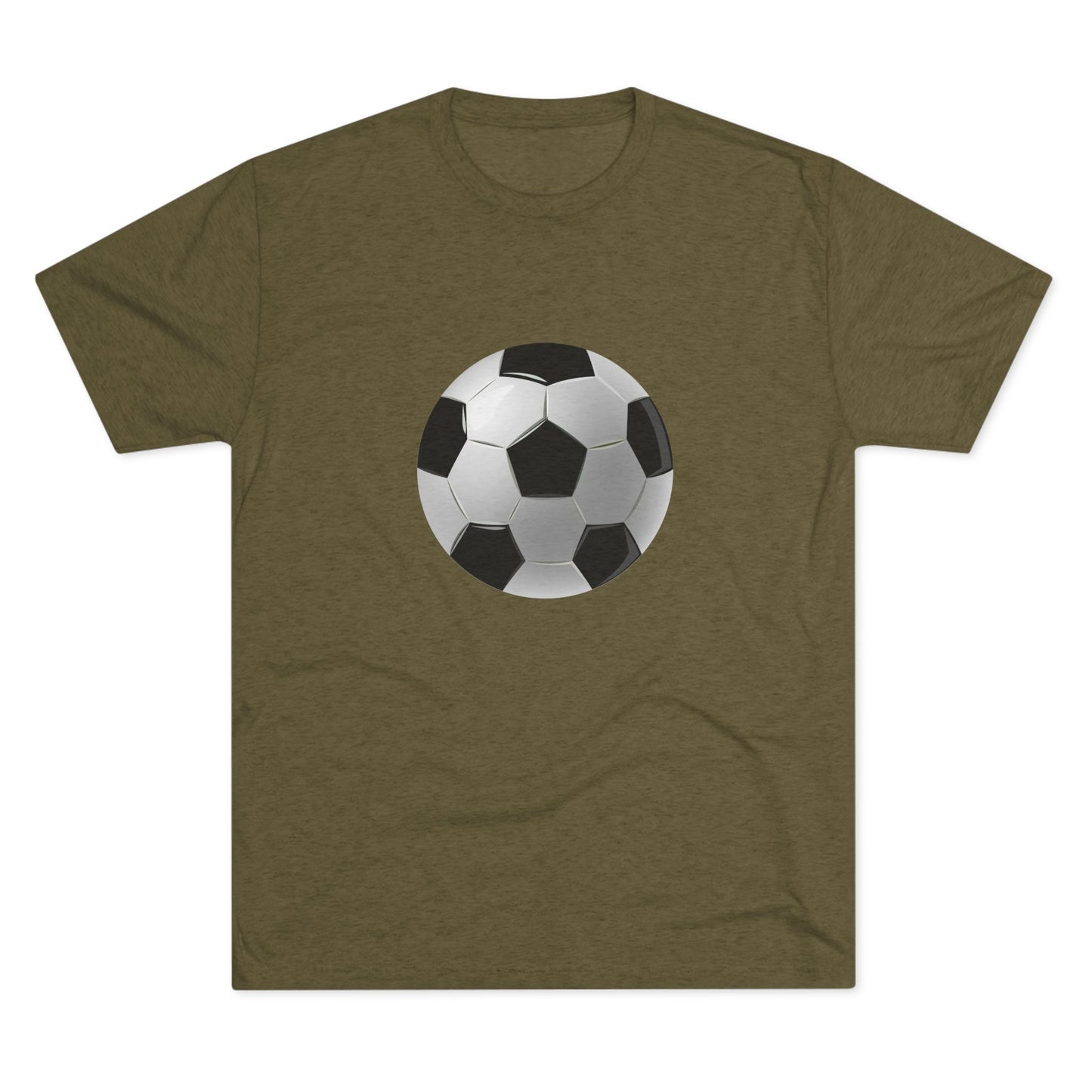 Dynamic Football Design - Sports Passion and Energy Unisex Tri-Blend Crew Tee