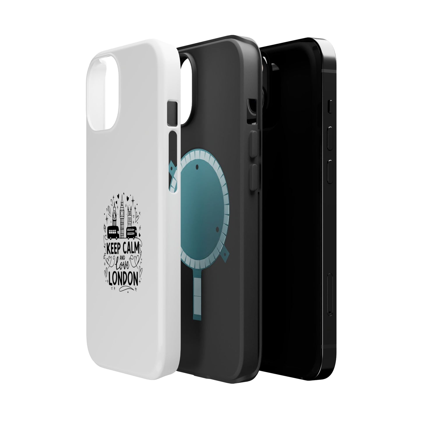 Keep Calm and Love London Magnetic Phone Case
