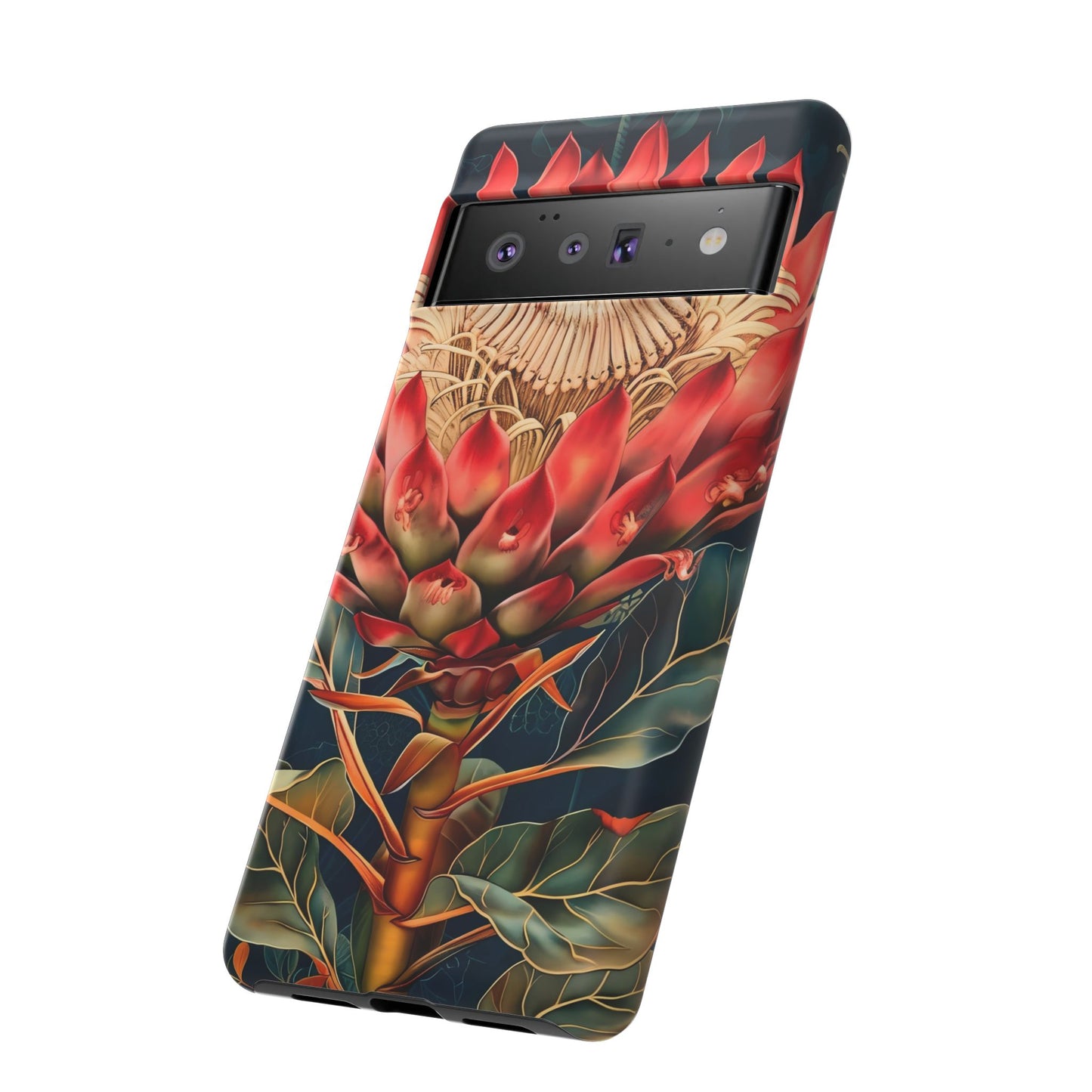 Tough Cases: Vibrant Floral Phone Case, Tough Phone Covers, Floral Art Cases, Nature Design Accessories, Gift for Nature Lovers