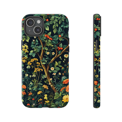 Floral Phone Case - Tough Cases, Colorful Nature Design, Gift for Flower Lovers, Phone Accessory, Unique Cell Phone Cover