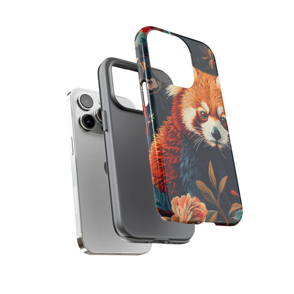 Cute Red Panda Phone Case, Wildlife Lover Gift, Tough Cases for iPhone, Nature-Themed Phone Cover, Animal Art Shell, Cute Tech Accessories