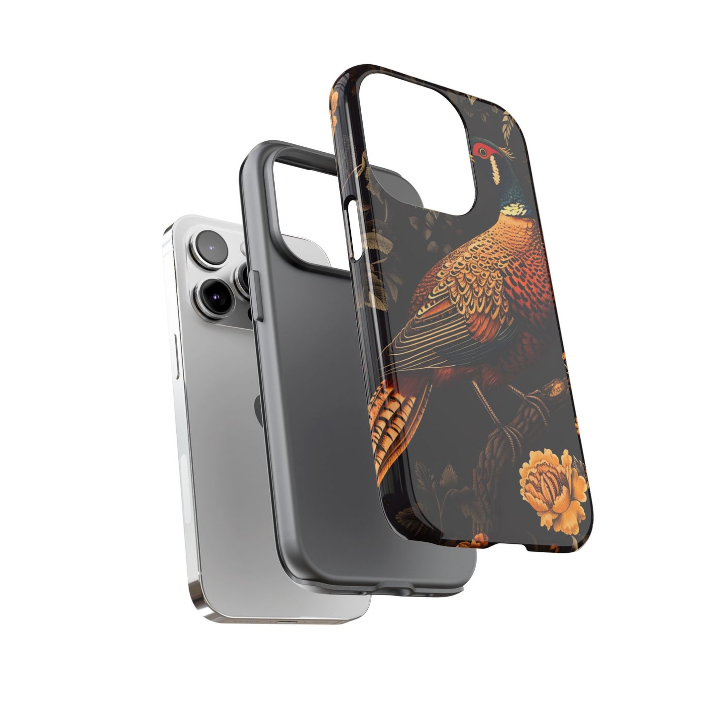 Elegant Bird Phone Case with Floral Design, Tough Phone Cover, Artistic Cell Phone Accessory, Unique Gift for Nature Lovers, Stylish [...]