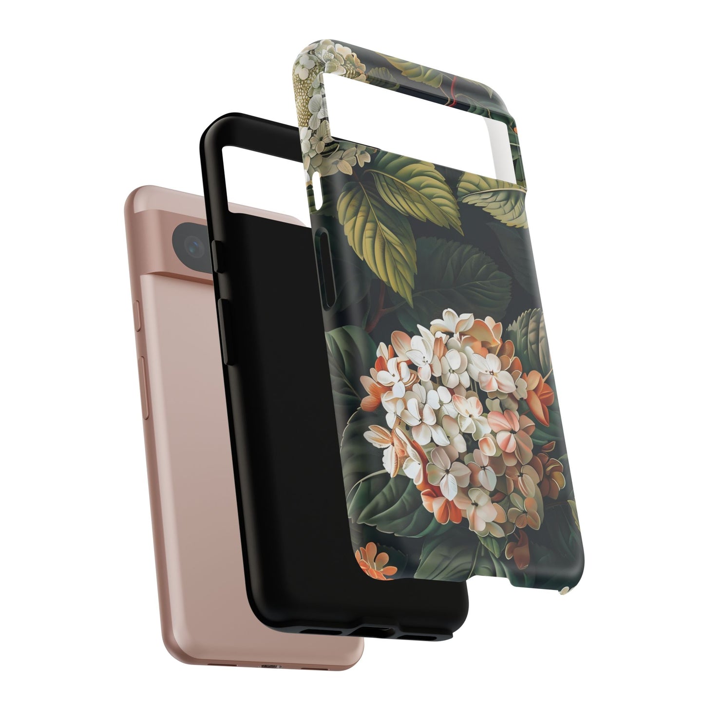 Floral Phone Case - Tough Cases, Nature Lover Gift, Floral Design, Botanical Phone Cover, Stylish Cellphone Accessory, Mother's Day Gift