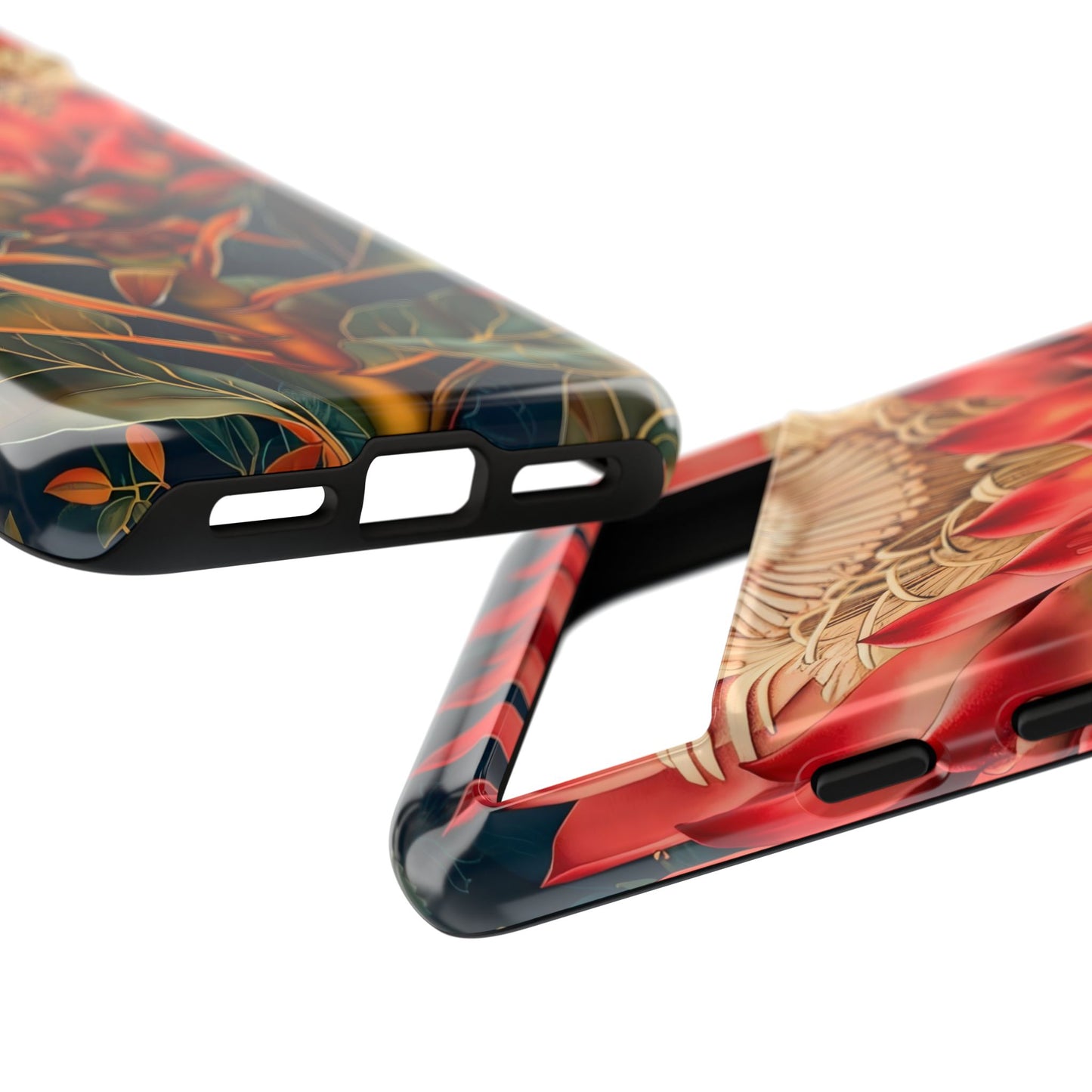 Tough Cases: Vibrant Floral Phone Case, Tough Phone Covers, Floral Art Cases, Nature Design Accessories, Gift for Nature Lovers