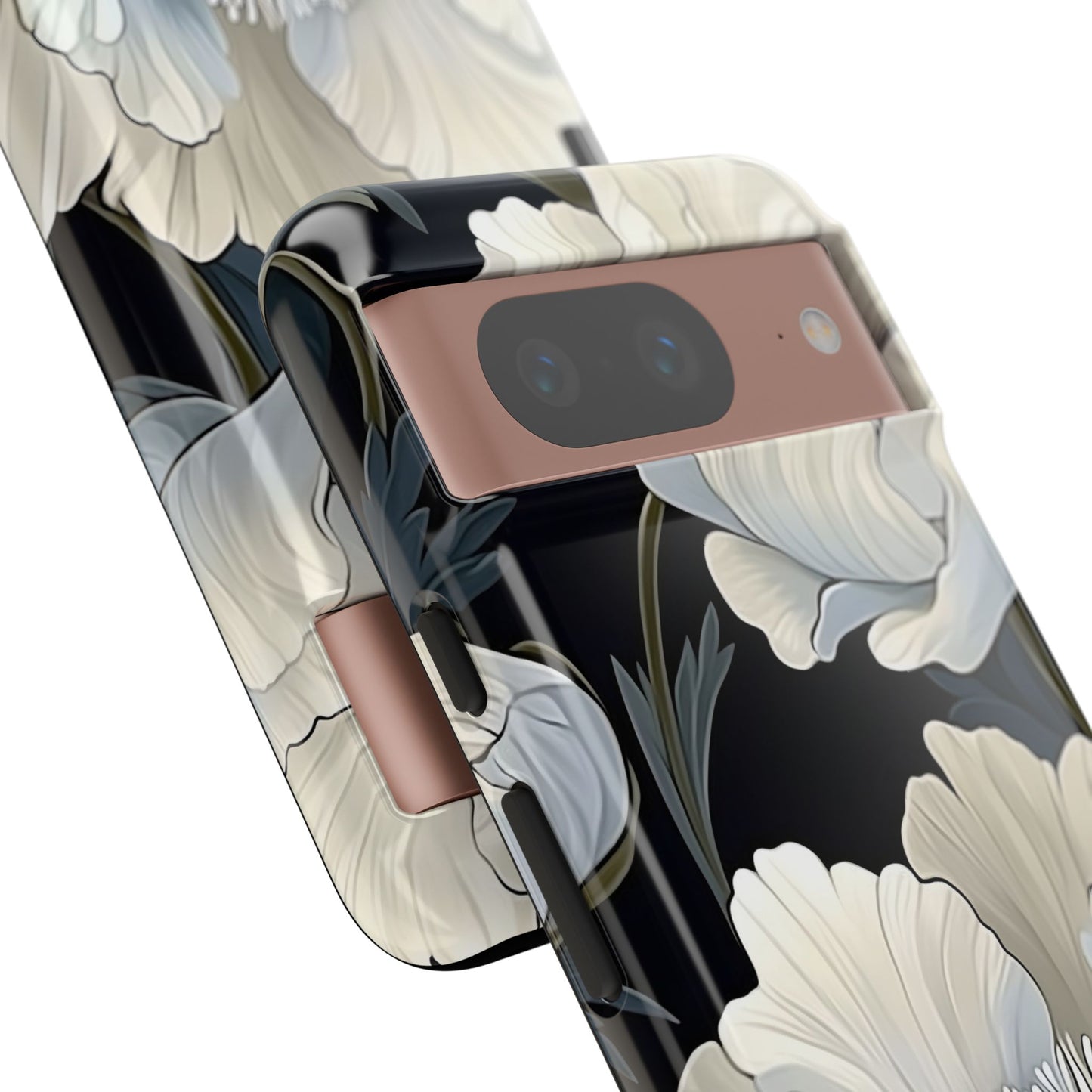 Floral Phone Case, Tough Cases for Women, Stylish Phone Cover, Floral Design Phone Protector, Nature Inspired Tech Accessories