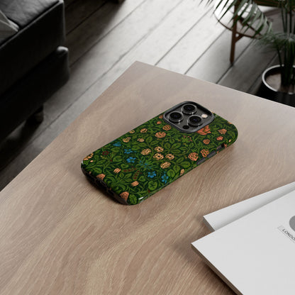 Crimson Leaf Whirl – Phone Case - Tough Cases