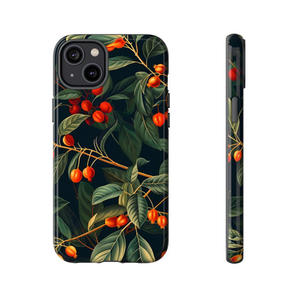 Tough Cases, Floral Phone Case, Nature-Inspired Tech, Unique Gift, Phone Accessory, Botanical Design, Fall Vibes