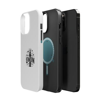 London Love Magnetic Tough Case - Stylish iPhone Protection