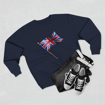 Unisex Crewneck Sweatshirt - Classic UK Flag