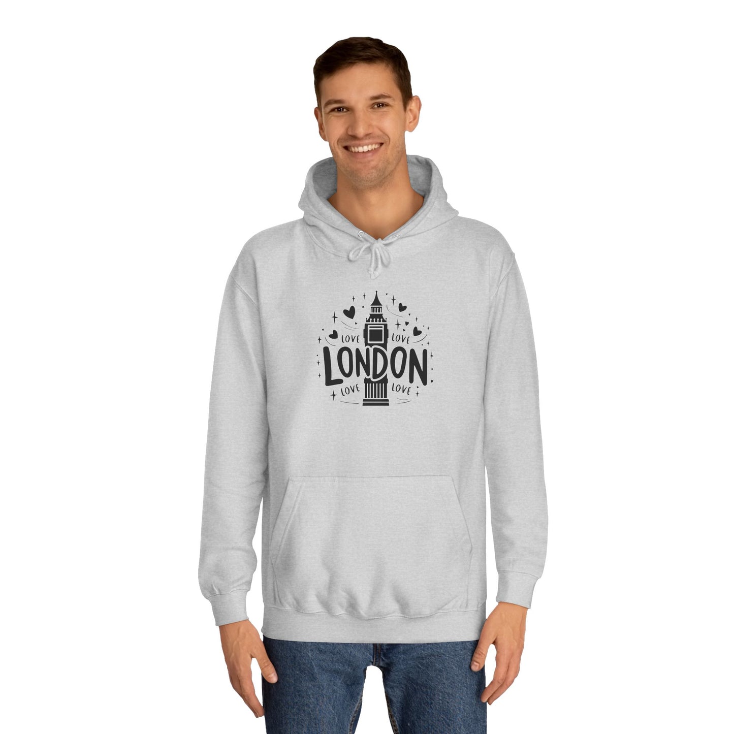 Unisex College Hoodie - Lovely London