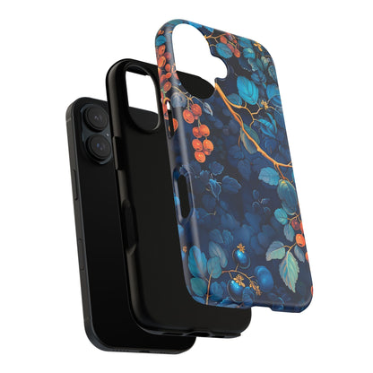 Artistic Phone Case with Floral Design, Tough Cases for iPhone, Nature-Inspired Accessory, Unique Gift for Her, Protective Cover