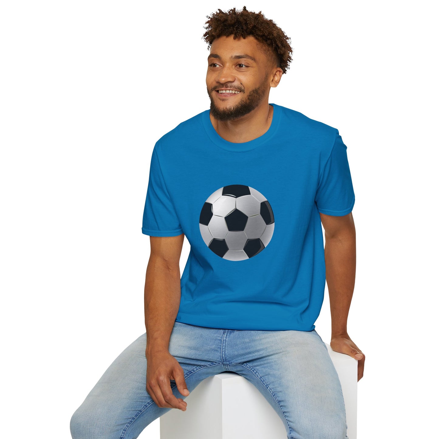 Dynamic Football Energetic Unisex Softstyle T-Shirt