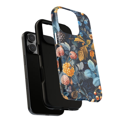 Floral iPhone Case, Tough Phone Cover, Nature-inspired Accessory, Gift for Her, Trendy Protection Case