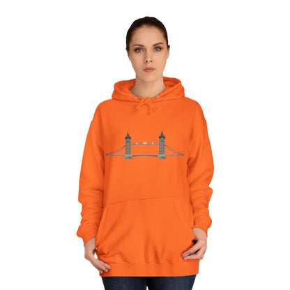 Tower Bridge Iconic Unisex College Hoodie