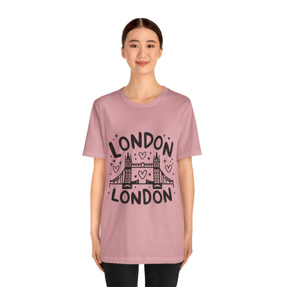 Unisex Jersey Short Sleeve Tee - Love London