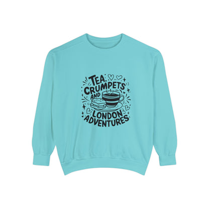 Unisex Garment-Dyed Sweatshirt Elegant - London's Adventure