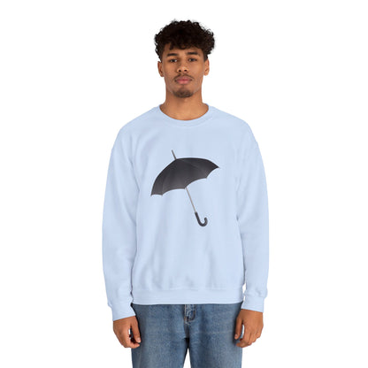 Unisex Heavy Blend™ Crewneck Sweatshirt Adorable - Regal Royal Umbrella