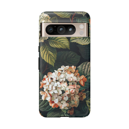 Floral Phone Case - Tough Cases, Nature Lover Gift, Floral Design, Botanical Phone Cover, Stylish Cellphone Accessory, Mother's Day Gift