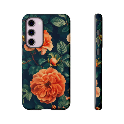 Floral Phone Case, Tough Cases for Nature Lovers, Botanical Design, Phone Protection, Gift for Her, Trending Floral Accessories