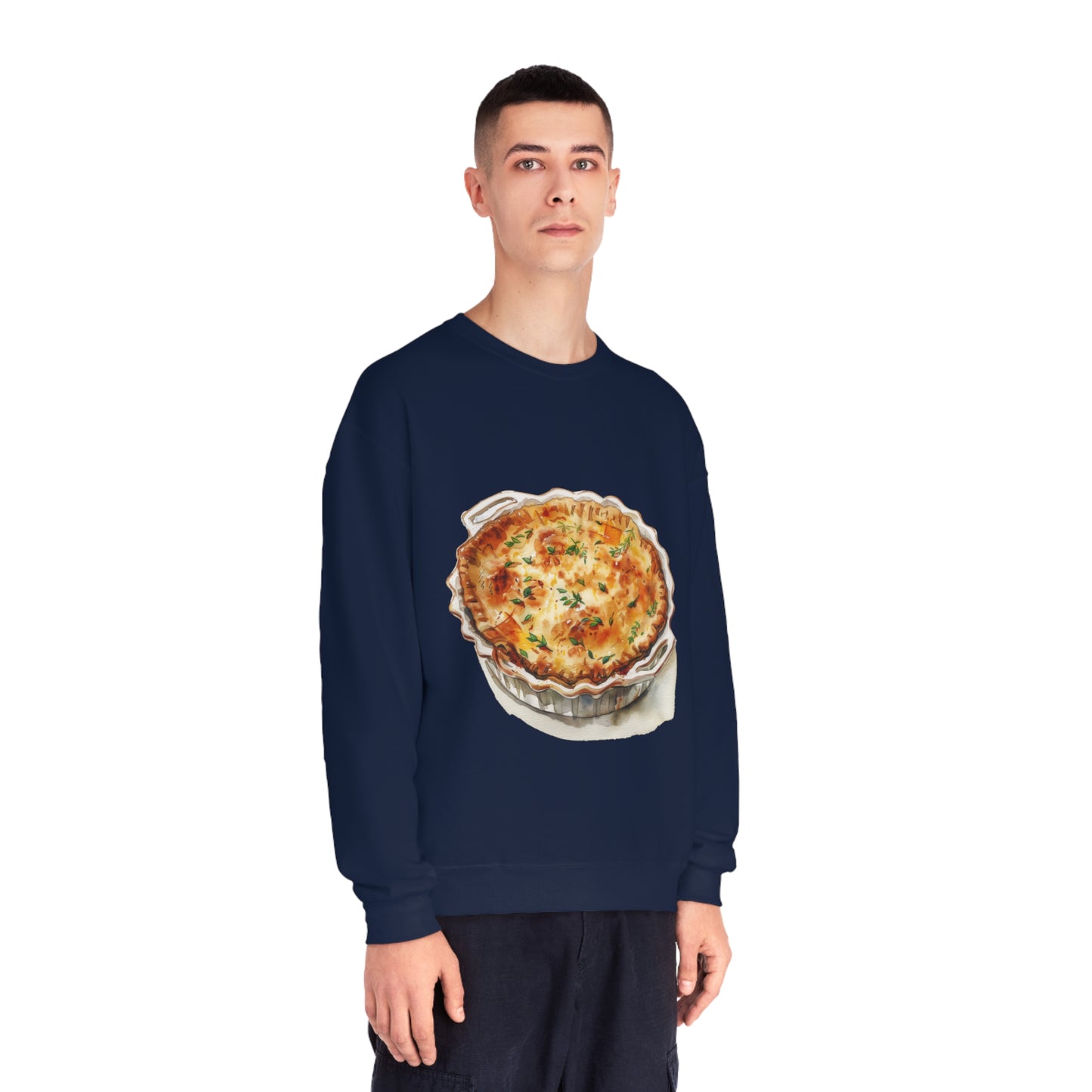 Unisex NuBlend® Crewneck Sweatshirt - British Royal Feast Opulent Dining Fit for Royalty