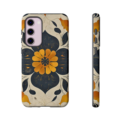 Floral Phone Case - Tough Cases, Botanical iPhone Cover, Vintage Flower Design, Durable Smartphone Protection, Unique Gift Idea