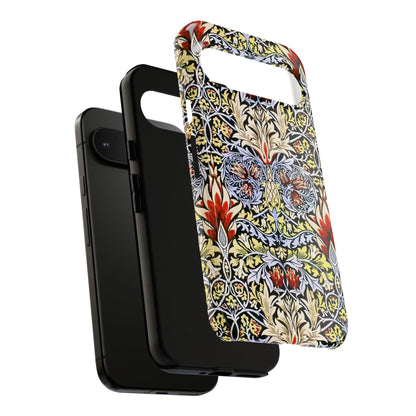 Stylish Phone Case - Floral Design, Tough Cases, Gift for Her, Phone Accessories, Trendy Tech, Unique Cell Phone Cover