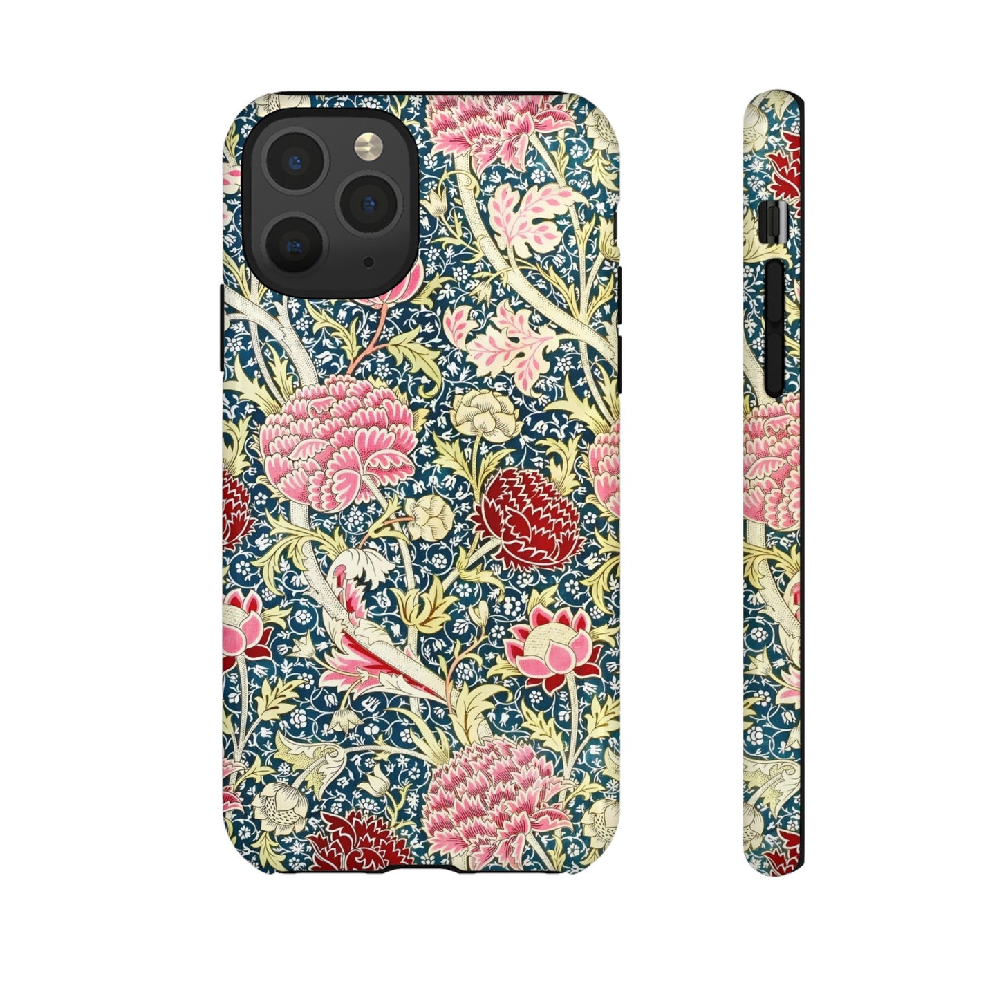 Floral Phone Case, Tough Cases, Durable Phone Cover, Stylish Phone Protector, Gift Idea for Nature Lovers, Floral Pattern Tech Accessories
