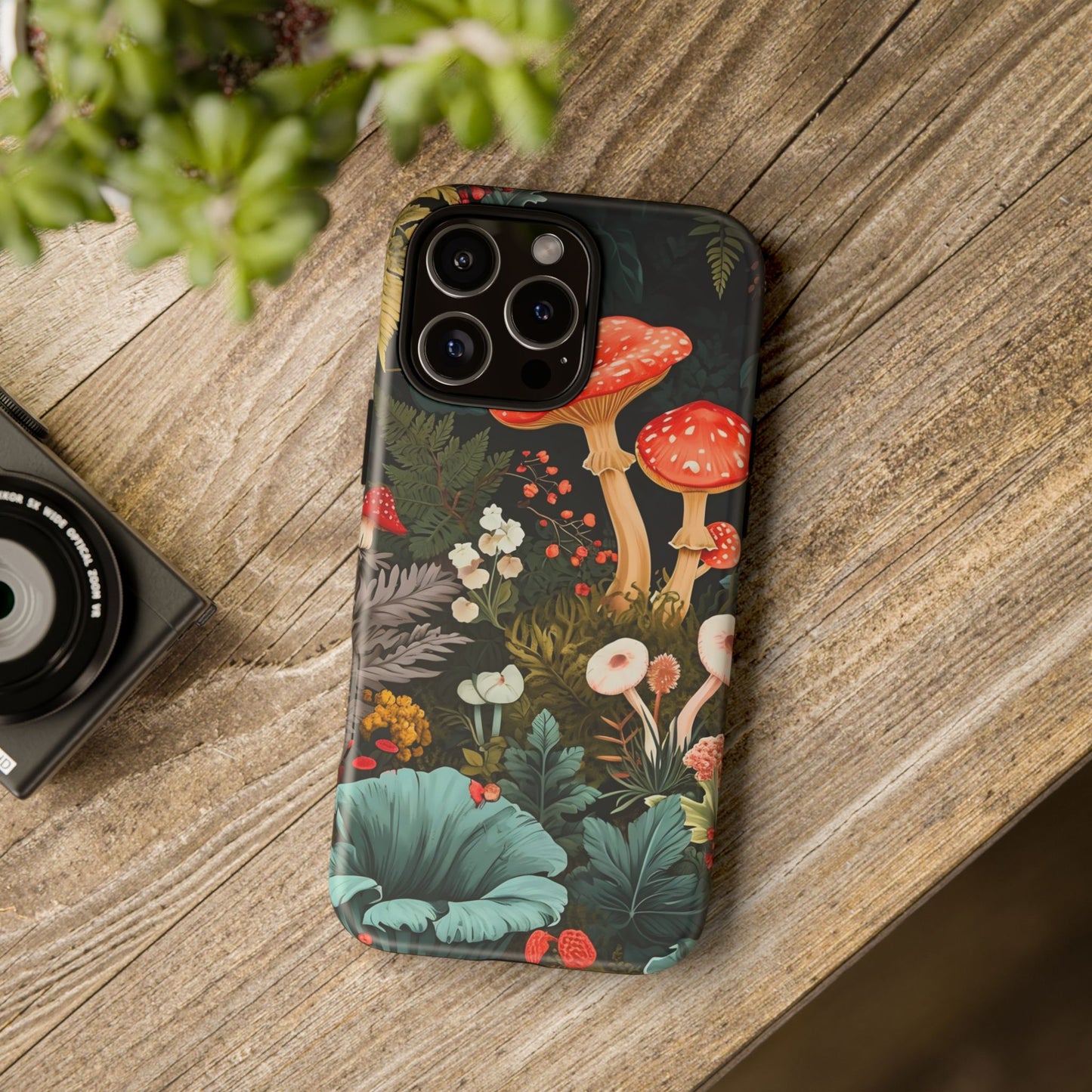 Floral Phone Case - Tough Cases, Nature Lover Gift, Eco-Friendly, Trendy Tech Accessory, Unique Design, Perfect for All Occasions