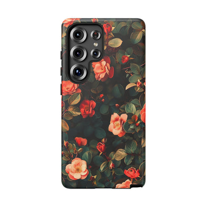 Floral Phone Case - Elegant Floral Design, Tough Protective Case, Perfect Gift for Her, Trendy Phone Accessories, Mother’s Day, Birthday