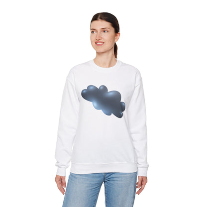 Unisex Heavy Blend™ Crewneck Sweatshirt - Serene Cloudscape - Dreamy Cloud Design