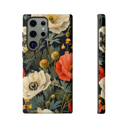 Floral Phone Case - Tough Cases with Vibrant Garden Design, Phone Accessory, Gift for Her, Spring Style, Nature Lover