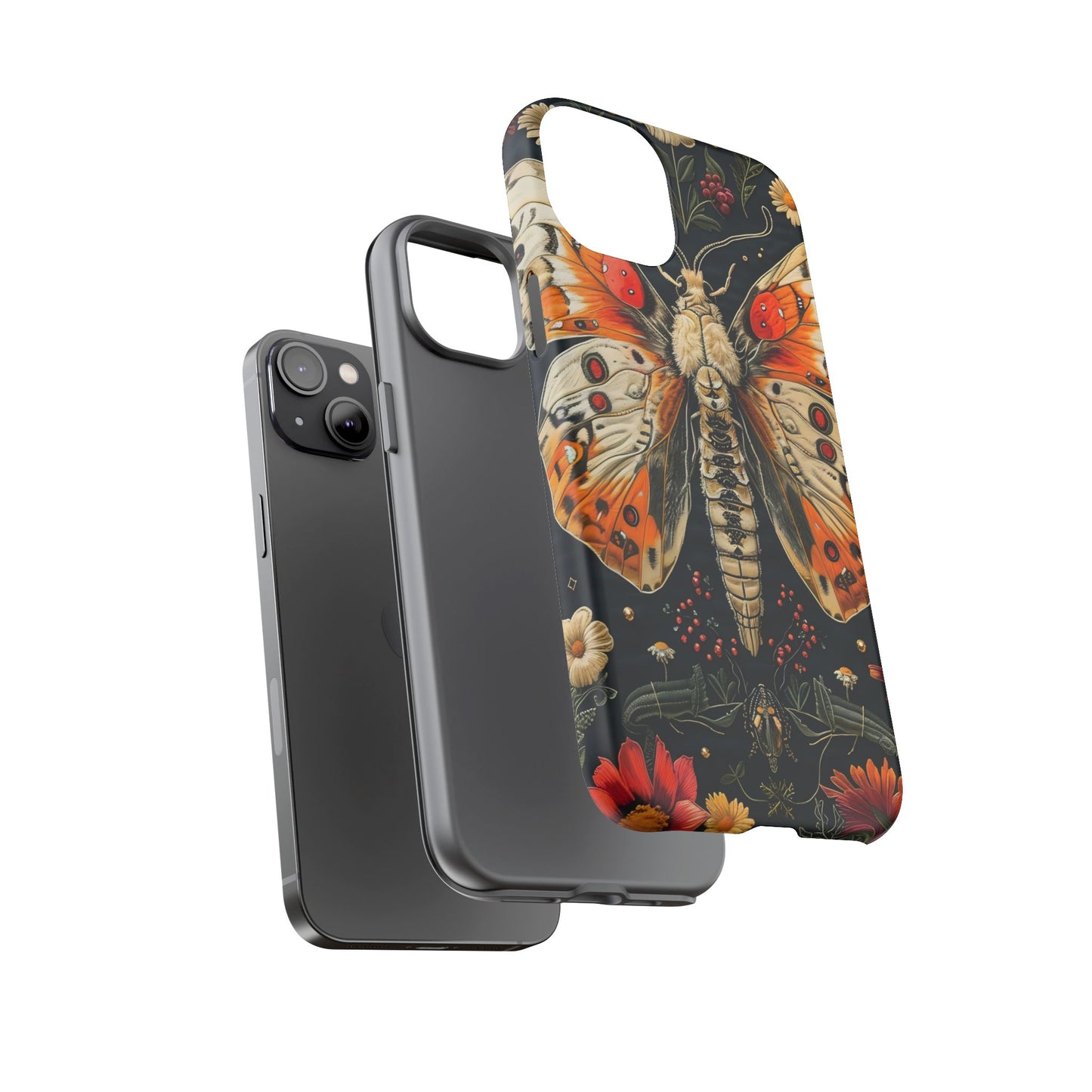 Artistic Butterfly Phone Case for Nature Lovers, Eco-friendly, Gift for Birthdays, Holidays, Unique Cell Phone Accessories